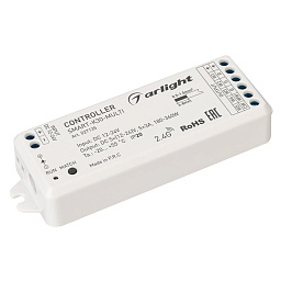 027135 Arlight Контроллер SMART-K30-MULTI (12-24V, 5x3A, RGB-MIX, 2.4G)