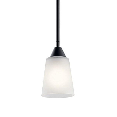 Skagos 1 Light Mini Pendant Black подвесной светильник 52235BK Kichler