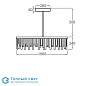 Belgrave Square   Random Rods люстра Bella Figura CL123 R 80