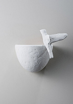 Plaster White with Cream Etched Gold (Right version shown)