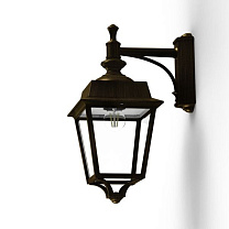 Place des Vosges 1 Évolution N° 4; Clear PMMA E27 60W; Gold patina