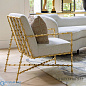 Elder Lounge Chair-Gold Leaf-Avoletta Global Views кресло