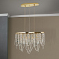 LU 2399/3+2 gold/oval Kristalldesign Orion потолочная хрустальная люстра — фото 2