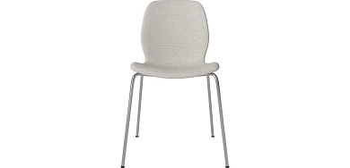 Seed chair with upholstered seat & metal legs Bolia кресло