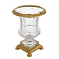 109326 Urn Ephesius polished brass S декор Eichholtz