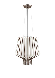 F47A09 White - Burnished Fabbian Saya Подвесной светильник