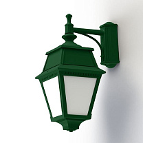 Avenue 2 N° 4; Opal PMMA Built-in LED 2700°K warm white 13W; Fir green