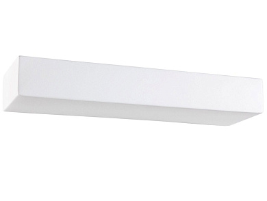 настенный светильник из керамики продолговатой формы с рассеянным свечением