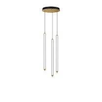 FLYRA vertical 3.1, черный матовый + шампань, 3000 K, 12 Вт