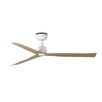 MARINE M White/oak ceiling fan IP44
