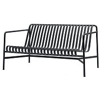 Palissade Lounge Sofa, сталь, порошковая окраска, антрацит