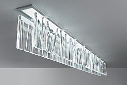 Tile L2 Strip LED D95 Painted grey Fabbian Tile Система освещения