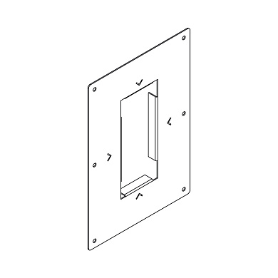 Монтажная пластина Kreon Side 40 x 100 KR732313