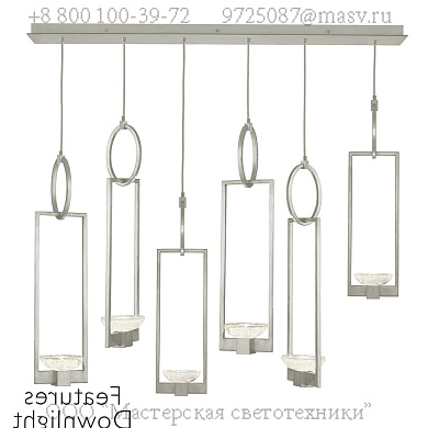 893140-11 Delphi 48" Rectangular Pendant подвесной светильник, Fine Art Lamps