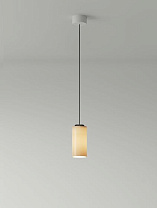 CIRIO SIMPLE CIRCULAR METAL CANOPY WHITE SURFACE DIMMABLE 1-