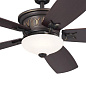 56" Crescent 5 Blade LED Indoor Ceiling Fan Olde Bronze люстра-вентилятор 300325OZ Kichler — фото 8