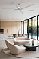 Faro Barcelona ANDROS XXL вентилятор анодированный серый Ø2130 6 лопастей 33465A — фото 1