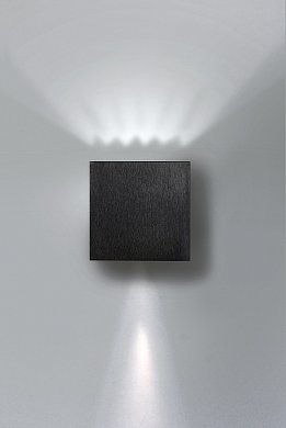 Настенный светильник Milan Iluminacion Dau 80 LED, черный алюминий