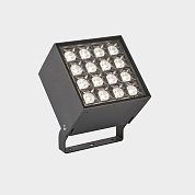 Spotlight IP66 Cube Pro 16 LEDS LED 52.8W 3000K Urban grey 5541lm
