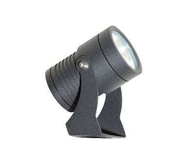 Садовый прожектор на колышке Kink Light Ласси серый 09328,16