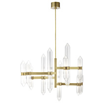 Langston Large Chandelier гальваническая латунь