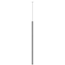 LOGIC Q300 8.30 WB + BASE N Led Technology подвесной светильник сатиновое серебро + чёрный