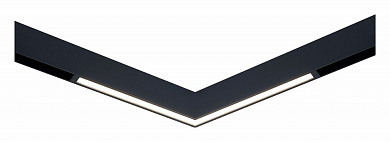 магнитный трековый светильник угловой для системы 48V с угловым модулем