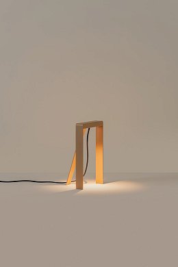 Настольная лампа Milan Iluminacion Tempe 28, золотистый металлик
