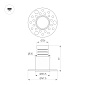 Безрамочный встраиваемый светильник Arlight MS-INVISIO-TRIMLESS-R35 5 Вт IP54 — фото 1