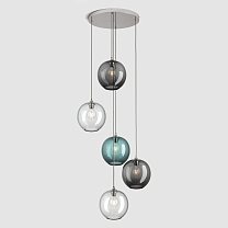 Pick-n-Mix Ball Large - Plain, Cool, 5 Drop Cluster полированный никель