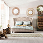 78604 Кровать City Spirit Linen Natural 180x200см Kare Design