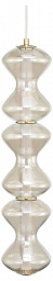 SL6136.213.01 ST-Luce SPINE подвесная люстра с каскадными стеклянными элементами в форме капель