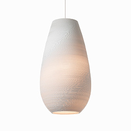 GP-1221 Graypants Scraplight Подвесной светильник капля 26 картон белый