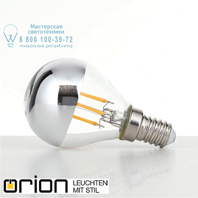Светодиодная лампа Orion E27 E14/4W silber LED *FO*