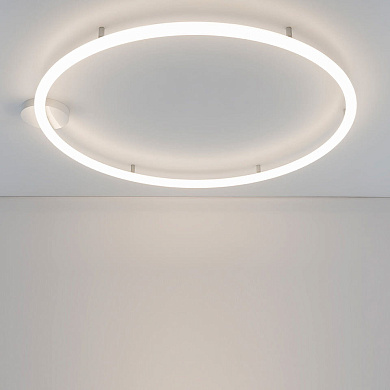 круглый настенно-потолочный светильник с мягким светорассеиванием