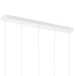 Kordan 41.75 inches 5 LED Light Linear Pendant Cluster Matte White люстра 84113MWH Kichler — фото 3