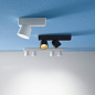8740 Linea Light Minion S1 AP PL LED потолочный светильник с регулируемым спотом белый — фото 2