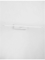 Sandy White Aluminium & Acrylic LED 20 Watt 220-240 Volt 1615Lm 3000K IP44 L: 62 W: 14 H: 6 cm