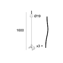 INF40 SQ 320/360 - SUSPENSION SET 1,6m W