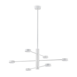 FR5363CL-06W Freya Tactic потолочный светильник с перекрестной конструкцией и LED-модулями белого цвета