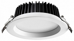 359415 Novotech Drum точечный светильник круглый белый
