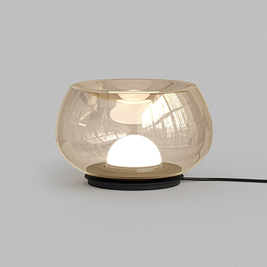 Настольный светильник Denkirs Floa DK6747-BK+AM
