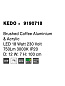 9190718 KEDO Novaluce настенный светильник LED 18Вт 230В 750Lm 3000K IP20