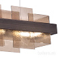 Kolarz Rettangolo 6040.80161/Fm люстра brunito brushed fumé длина 110.6cm мин. высота 29cm макс. высота 262cm 1 лампа led — фото 2