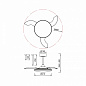 9056 Mantra SLIM FAN светильник с вентилятором 45W 5000lm 2700-5000K — фото 4
