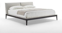 Кровать Ziggy Bed Soft Porada с изголовьем из двух подушек