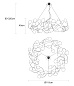 Подвесной светильник SERIP Lotus Round Bloom — фото 1