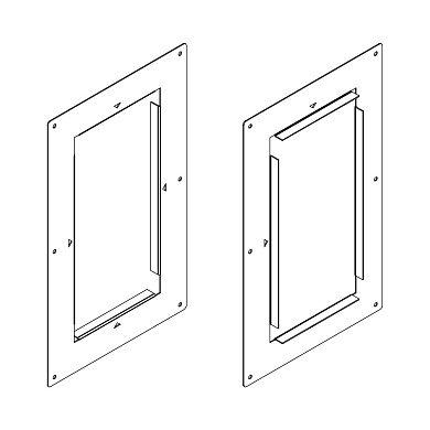 Монтажная пластина Kreon Side In-Line 80 x 200 KR775623