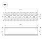 Встраиваемый безрамочный светильник Arlight MS-ORIENT-BUILT-TRIMLESS-TC-S38X277-20W — фото 1