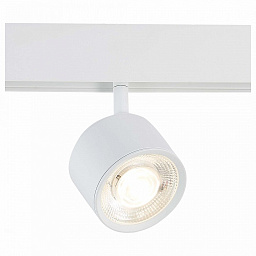 ST353.546.06 ST-Luce Skyline 220 магнитный трековый светильник белого цвета с цилиндрическим корпусом 230V